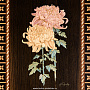 Деревянное настенное панно-триптих "Цветы"  66 х 153 см, фотография 2. Интернет-магазин ЛАВКА ПОДАРКОВ